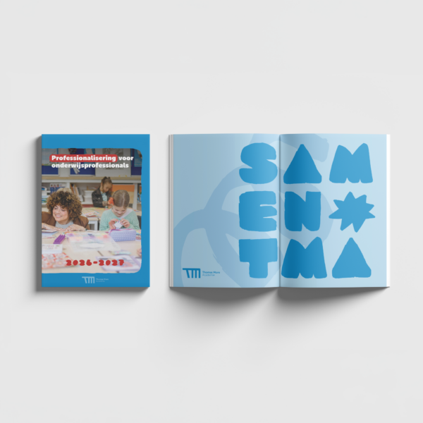 cover nascholingsgids professionalisering in onderwijs 2026-2027 Thomas More Academie